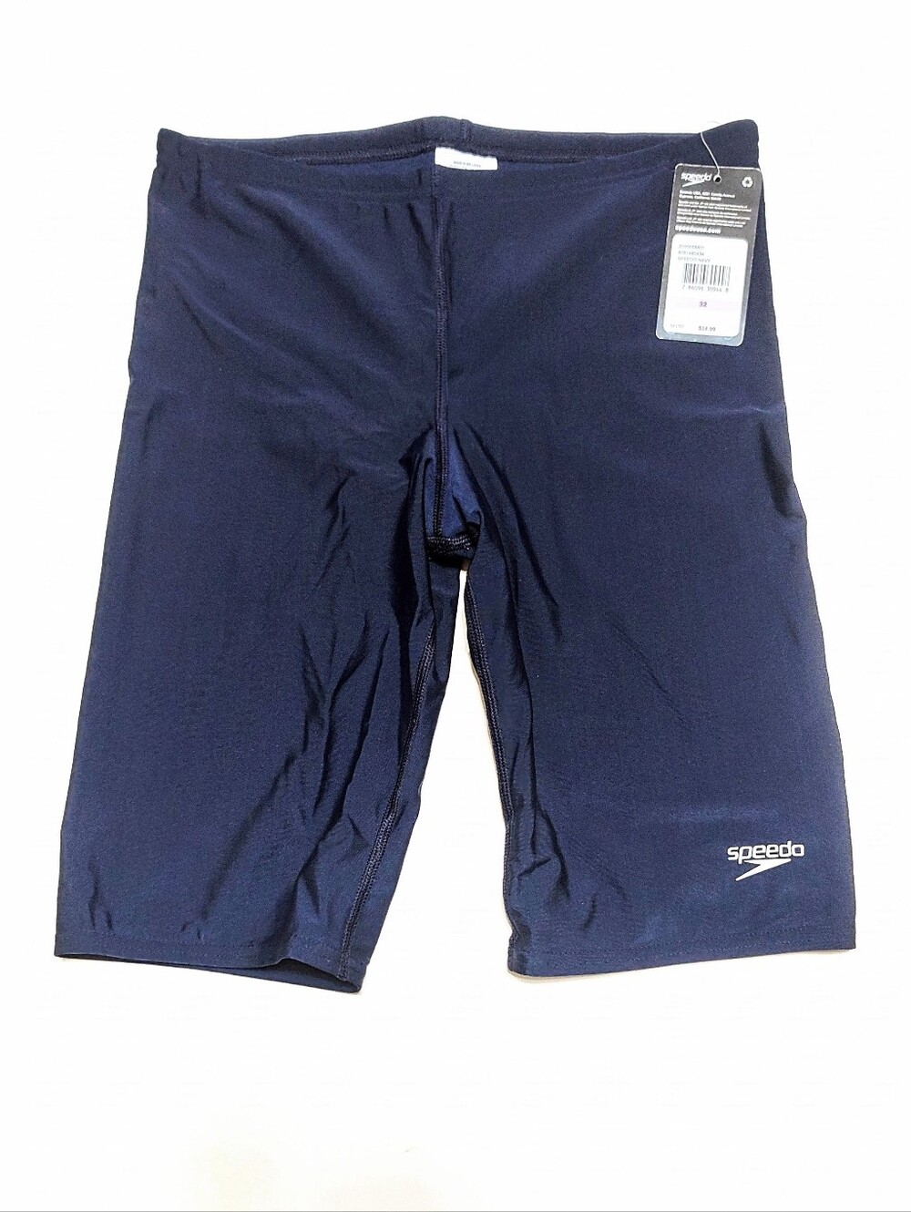 Speedo ProLT Jammer Men's Sz 32 Navy Competitive Swim Race Suit 8051480